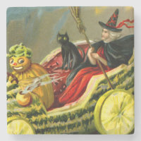  Halloween zwarte kat en heks