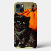 Halloween zwarte kat en pompoenen Case-Mate iPhone Case (Achterkant)