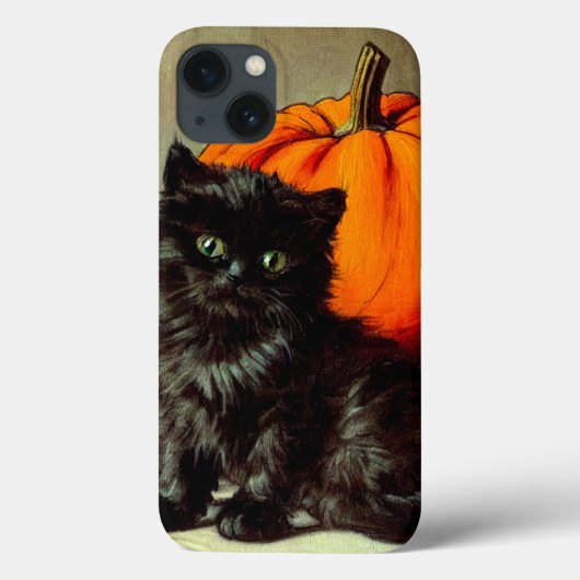 Halloween zwarte kat en pompoenen Case-Mate iPhone Case (Achterkant)