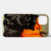 Halloween zwarte kat en pompoenen Case-Mate iPhone Case (Achterkant (horizontaal))