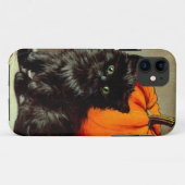 Halloween zwarte kat en pompoenen Case-Mate iPhone Case (Achterkant (horizontaal))