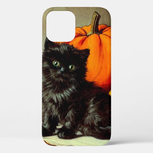 Halloween zwarte kat en pompoenen Case-Mate iPhone Case (Achterkant)