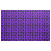 halloween zwarte kat heks paars stof (Fat Quarter)
