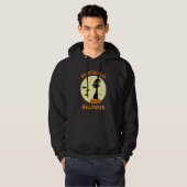 Halloween Zwarte Kat Hoodie (Voorkant volledig)