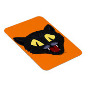 Halloween Zwarte Kat Magneet (Rechterzijde)