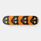 Halloween Zwarte Kat  Persoonlijk Skateboard (Horizontaal)