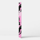 halloween zwarte kat roze Case-Mate iPhone case (Achterkant / Rechts)