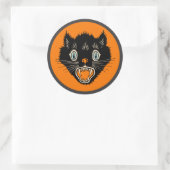  Halloween Zwarte Kat Sticker (Tas)