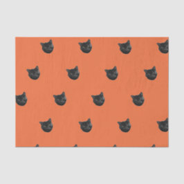 Halloween zwarte kat weefsel papier cadeau zak stu