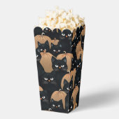 Halloween zwarte katten bedankdoosjes (Popped)