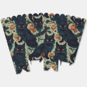 Halloween zwarte katten bedankdoosjes (Ongevouwen)