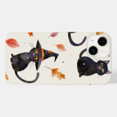 Halloween zwarte katten en manen grappige heksenac Case-Mate iPhone case (Achterkant (horizontaal))