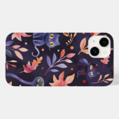 Halloween zwarte katten en manen grappige heksenac Case-Mate iPhone case (Achterkant (horizontaal))