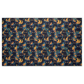 Halloween zwarte katten schattige stof (Fat Quarter)