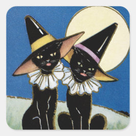  Halloween zwarte katten Vakantie sticker