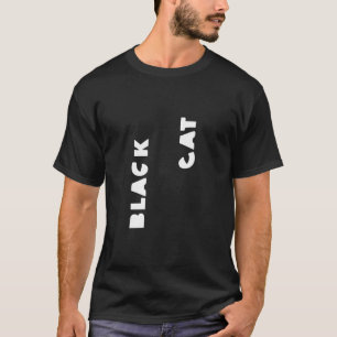 Halloween Zwarte Kattenkostuum Optische Illusie Gr T-shirt