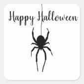 Halloween zwarte spin Stickers (Voorkant)
