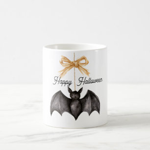 Halloween Zwarte Vleermuis Koffiemok