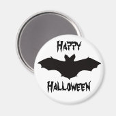 Halloween zwarte vleermuismagneet magneet (Voorkant / Achterkant)