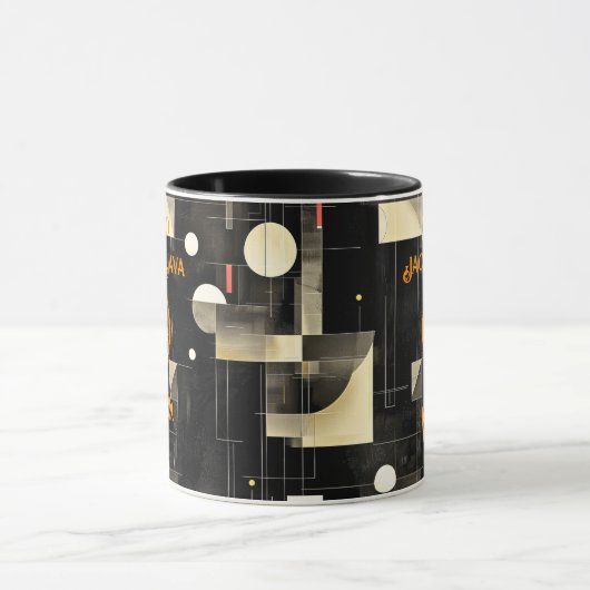 Halloween - Zwarte Wicked Jack-o'-Java Pompoen Mok (Midden)