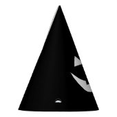 Halloween zwarte witte Jack o lantaarn Feesthoedjes (Links)