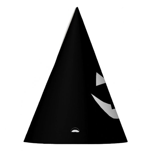 Halloween zwarte witte Jack o lantaarn Feesthoedjes (Links)