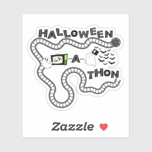 Halloweenathon Board Sticker Geesten (Vel)