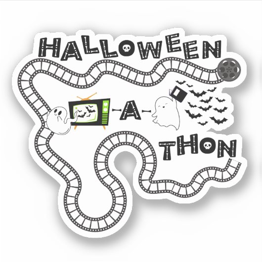 Halloweenathon Board Sticker Geesten (Voorkant)