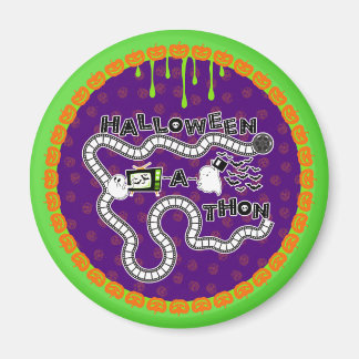 Halloweenathon Game Board Cirkel met Geesten Magneet