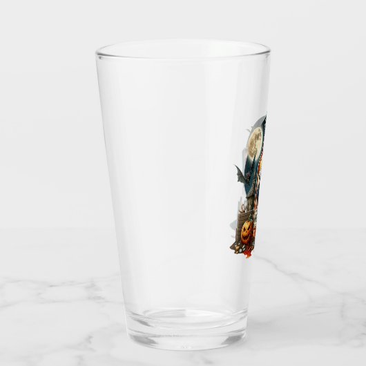 Halloweenbier Glas (Rechts)