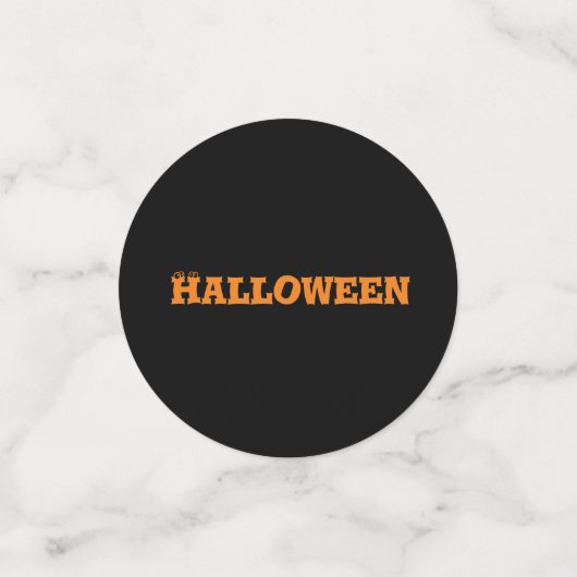 Halloweenfeest Confetti (Kleine voorkant)