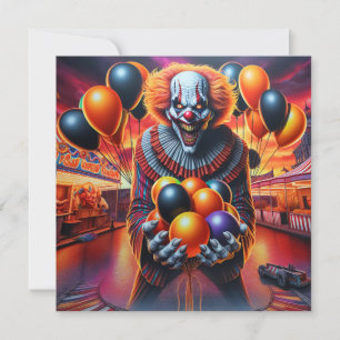 Halloweenfeest   Creepy Clown-thema