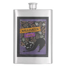 Halloweenfeest en Zwarte Kat