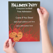 Halloweenfeest Flyer (Hand)