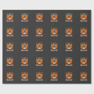 Halloweenfeest Geen Streken Alleen Treats Geest Ma Cadeaupapier