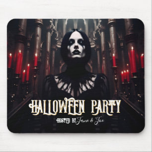Halloweenfeest - Gothic Dark Invitation Muismat