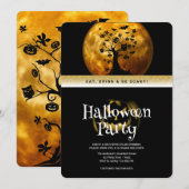 Halloweenfeest Gothic Fantasy Maan Kaart (Voorkant / Achterkant)