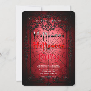 Halloweenfeest  Gotisch  Kaart
