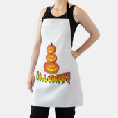 Halloweenfeest, Halloweenpompoenen Schort (Insitu)