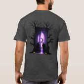 Halloweenfeest in het Kasteel T-shirt (Achterkant)
