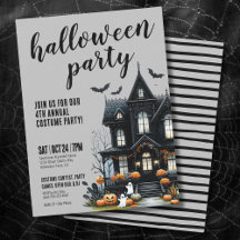 Halloweenfeest Jaarlijkse Verkleedpartij Spokenhui