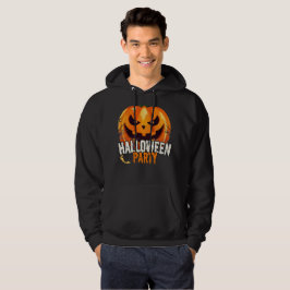 Halloweenfeest – Jack-o'-Lantern-ontwerp Hoodie