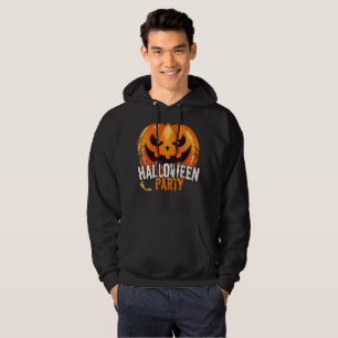 Halloweenfeest – Jack-o'-Lantern-ontwerp Hoodie