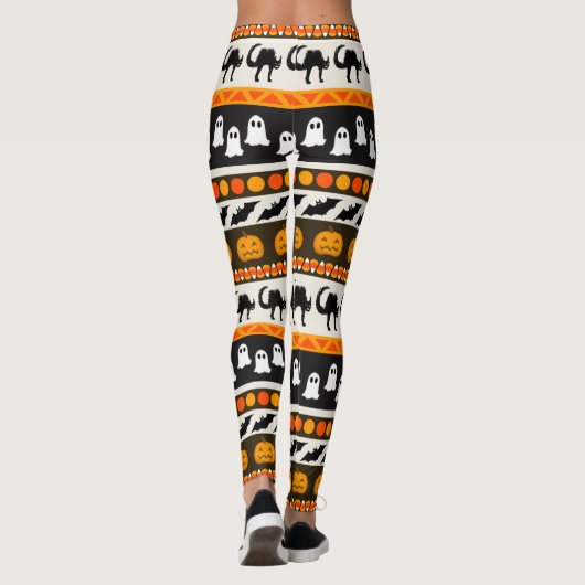 Halloweenfeest Leggins Leggings (Achterkant)