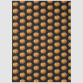 Halloweenfeest met  pompoen tissuepapier (Voorkant)