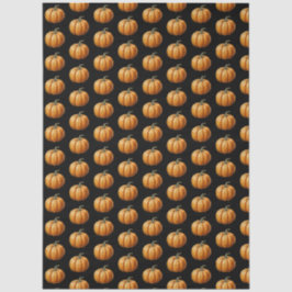 Halloweenfeest met pompoen tissuepapier