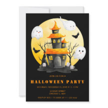 Halloweenfeest met spookhuis en spoken