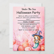 Halloweenfeest onder de zee