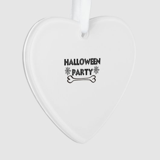 Halloweenfeest Ornament (voorkant)