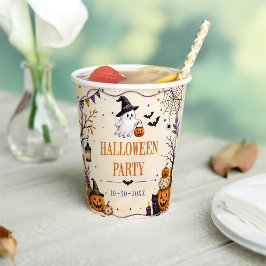 Halloweenfeest Papieren Bekers